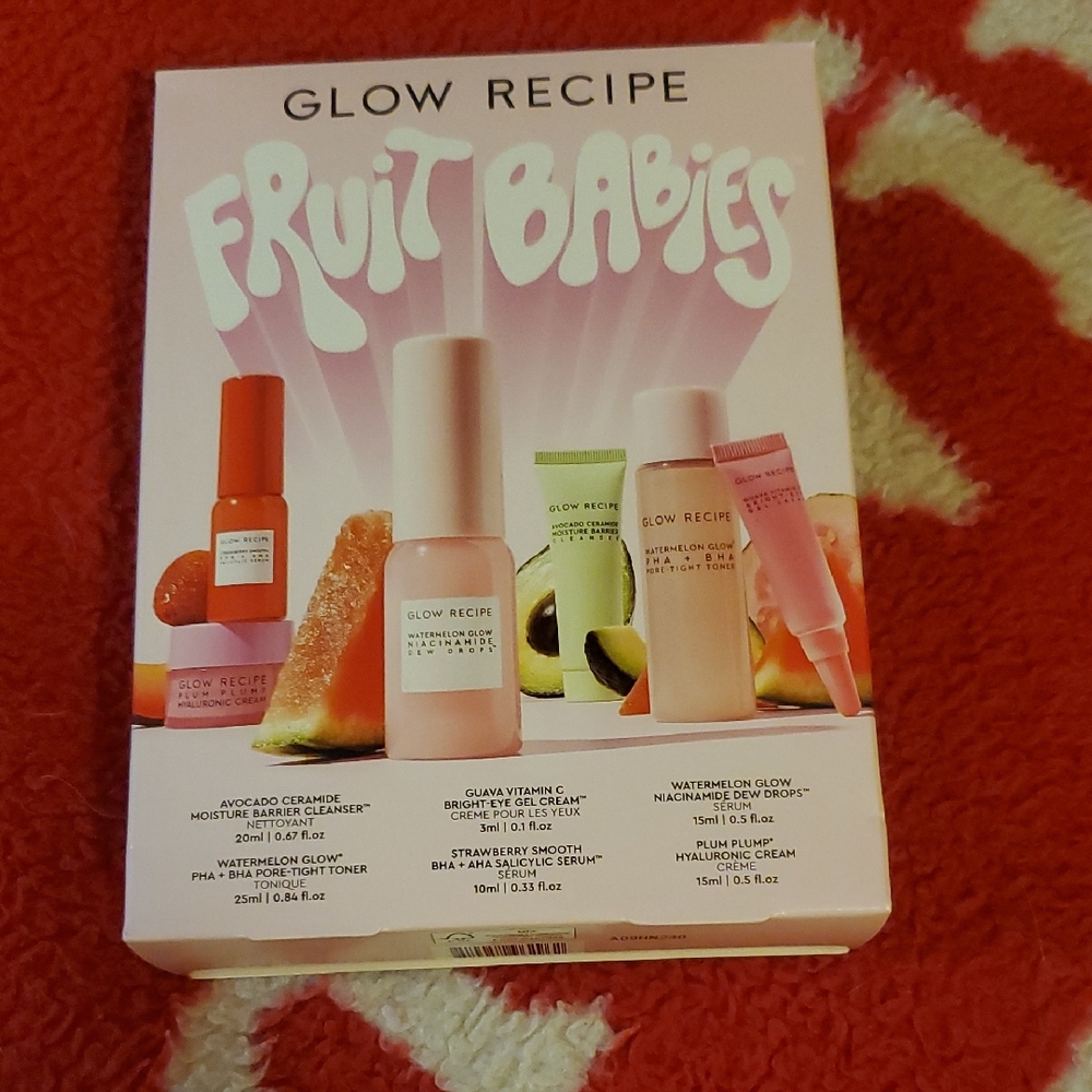 Glow Recipe Fruit Babies Skincare Collection - Pink and Green New In Box